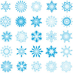 Image showing snowflakes