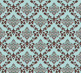 Image showing seamless damask pattern