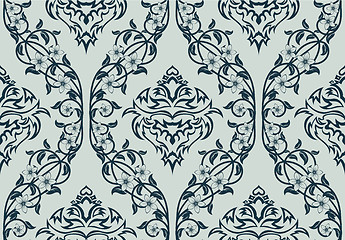 Image showing seamless damask pattern