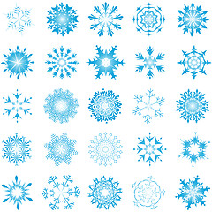 Image showing snowflakes