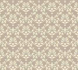 Image showing seamless damask pattern