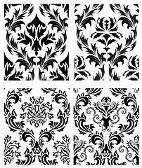 Image showing seamless damask pattern