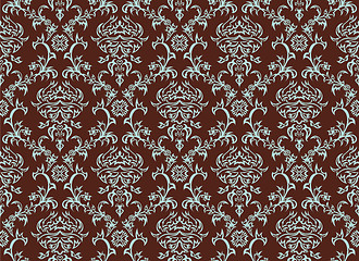 Image showing seamless damask pattern