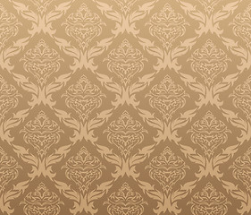 Image showing seamless damask pattern