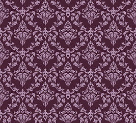 Image showing seamless damask pattern