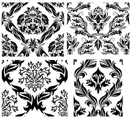 Image showing seamless damask pattern