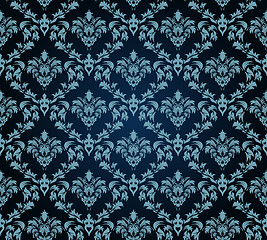 Image showing seamless damask pattern