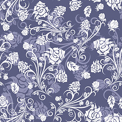 Image showing seamless floral pattern