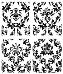 Image showing seamless damask pattern