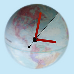 Image showing Around the clock