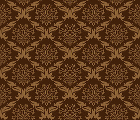 Image showing seamless damask pattern