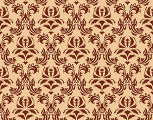 Image showing seamless damask pattern