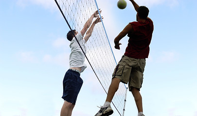 Image showing Beach Volleyball