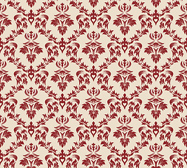 Image showing seamless damask pattern