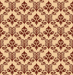 Image showing seamless damask pattern