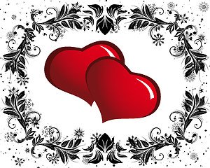 Image showing valentine frame