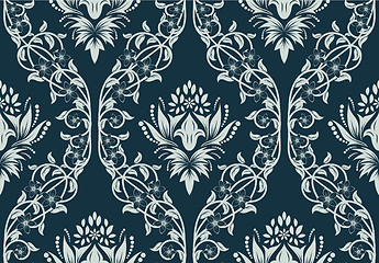 Image showing seamless damask pattern