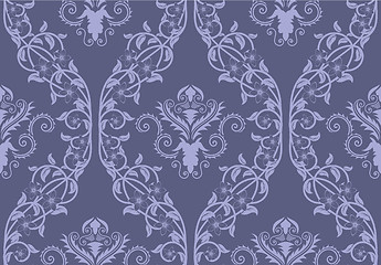 Image showing seamless damask pattern