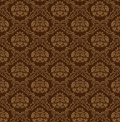 Image showing seamless damask pattern