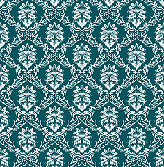 Image showing seamless damask pattern