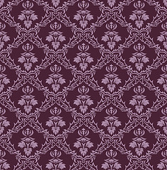 Image showing seamless damask pattern