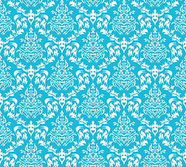 Image showing seamless damask pattern