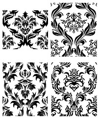 Image showing seamless damask pattern