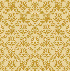 Image showing seamless damask pattern