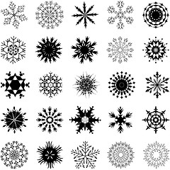 Image showing snowflakes