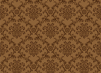 Image showing seamless damask pattern