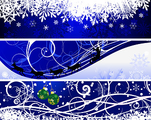 Image showing christmas banners