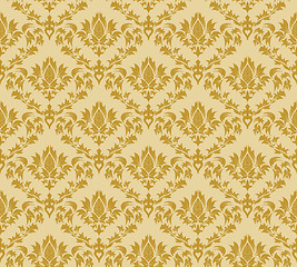 Image showing seamless damask pattern