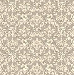 Image showing seamless damask pattern