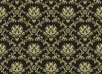 Image showing seamless damask pattern