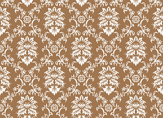 Image showing seamless damask pattern