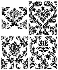 Image showing seamless damask pattern