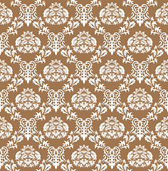 Image showing seamless damask pattern