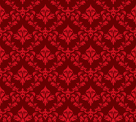 Image showing seamless damask pattern