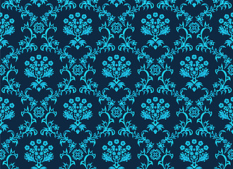 Image showing seamless damask pattern