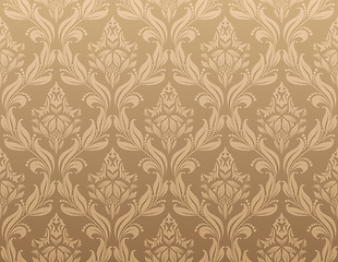 Image showing seamless damask pattern