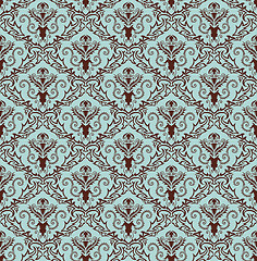 Image showing seamless damask pattern