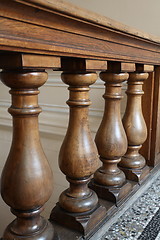Image showing balusters