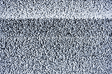 Image showing real tv static