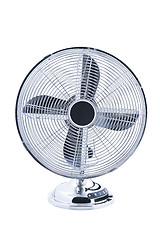 Image showing Retro fan isolated