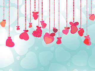 Image showing Valentines Day Background. EPS 8