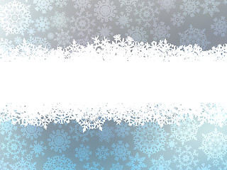 Image showing Christmas background with copyspace. EPS 8