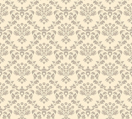 Image showing seamless damask pattern