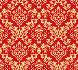 Image showing seamless damask pattern