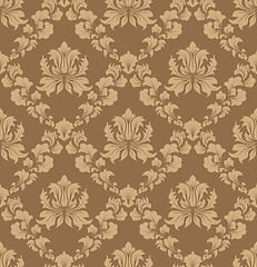 Image showing seamless damask pattern