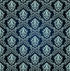 Image showing seamless damask pattern